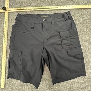 5.11 Tactical Men's Black Cargo Shorts Size 33 #186